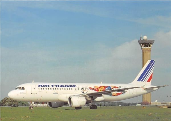 Airbus A320-211, Air France, Football World Cup