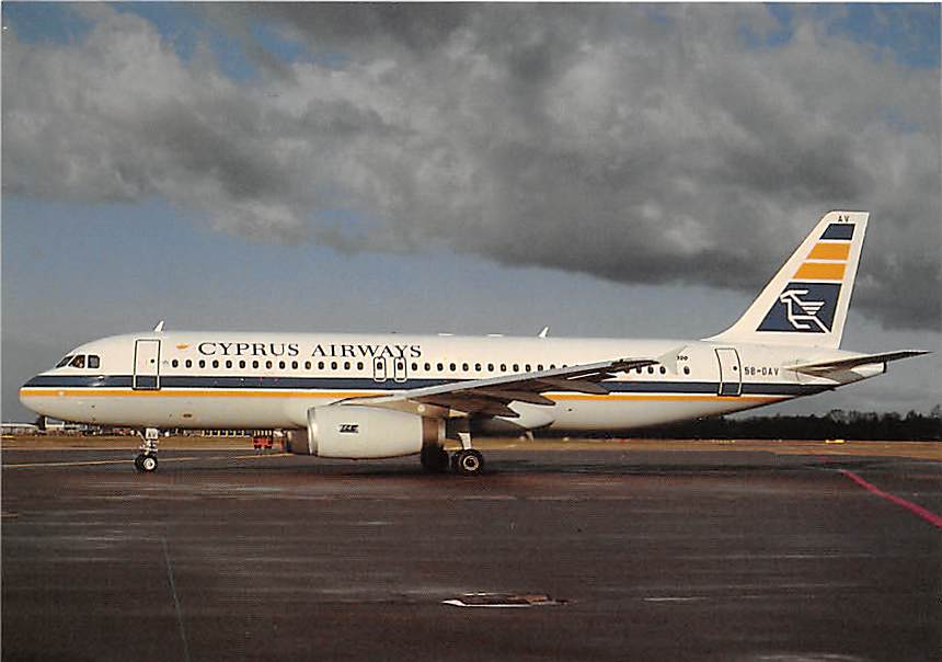 Airbus A320-231, Cyprus Airways, Hamburg