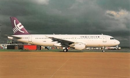 Airbus A320-211, Excalibur Airways