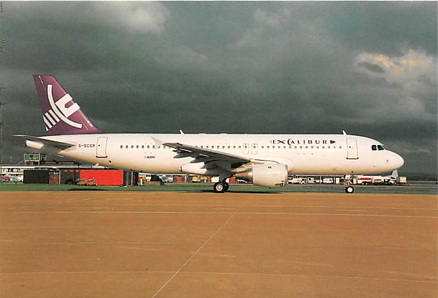 Airbus A320-211, Excalibur Airways