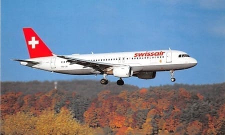 Airbus A320-214, Swissair, Zürich