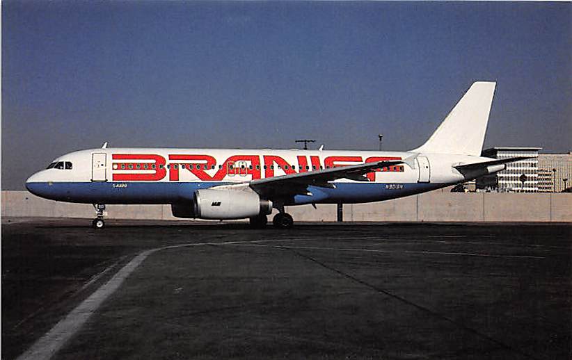 Airbus A320-231, Braniff