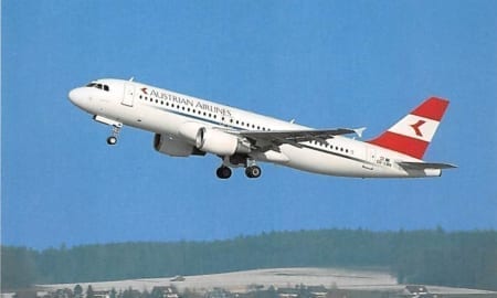 Airbus A320-214, Austrian Airlines, Zürich
