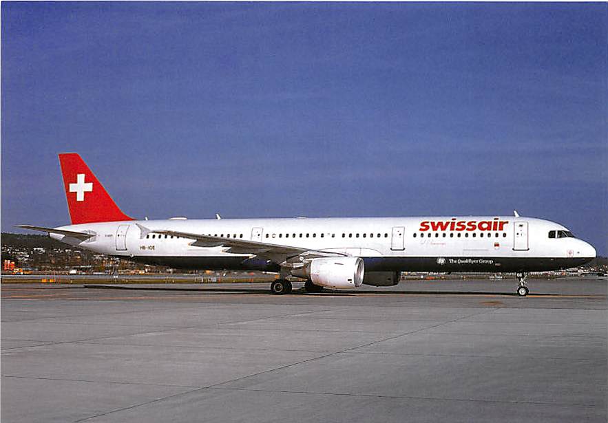 Airbus A321-111, Swissair