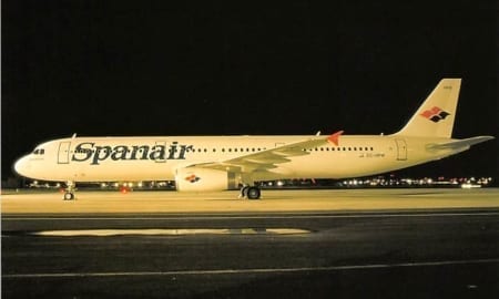 Airbus A321-231, Spanair