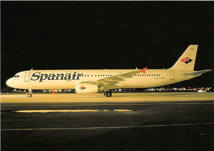 Airbus A321-231, Spanair
