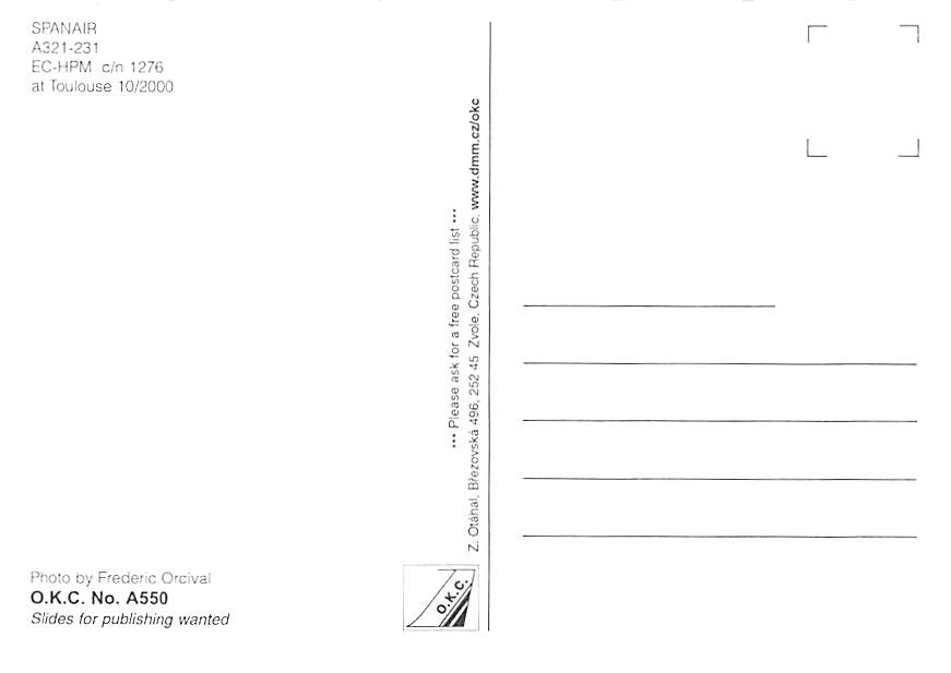 Airbus A321-231, Spanair