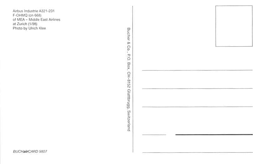 Airbus A321-231, Middle East Airlines