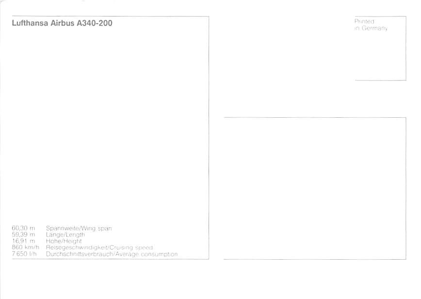 Airbus A340-200, Lufthansa