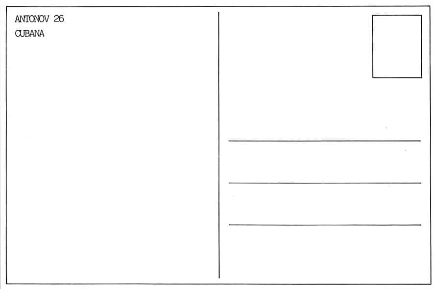 Antonov AN-26, Cubana