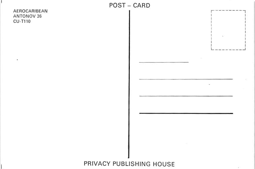 Antonov AN-26, Aero Caribbean