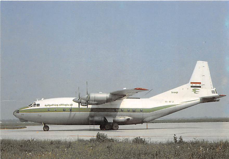 Antonov AN-12, Iraqi Airways
