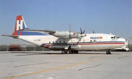 Antonov AN-12, Heavylift, Sharjah