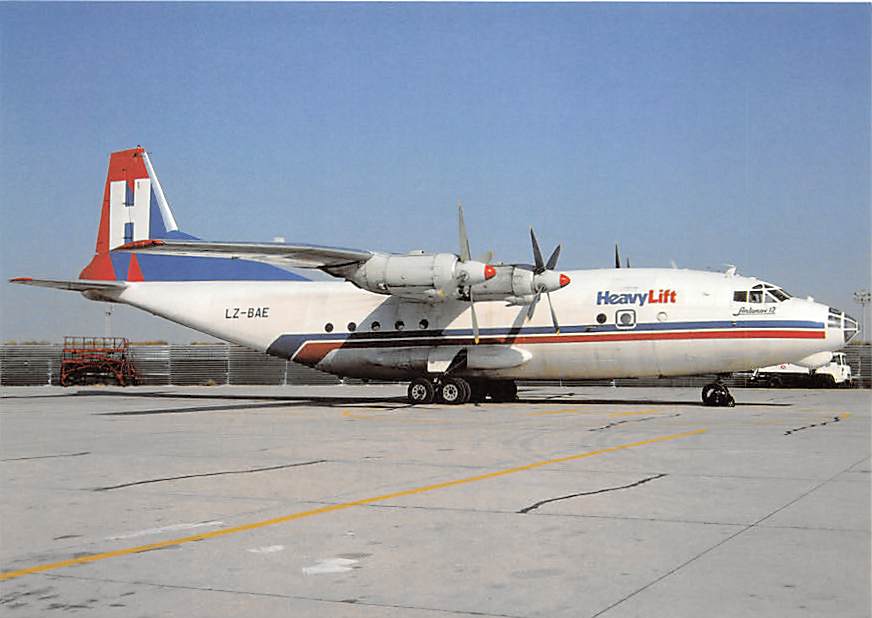 Antonov AN-12, Heavylift, Sharjah