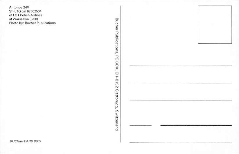 Antonov AN-24, LOT Polish Airlines
