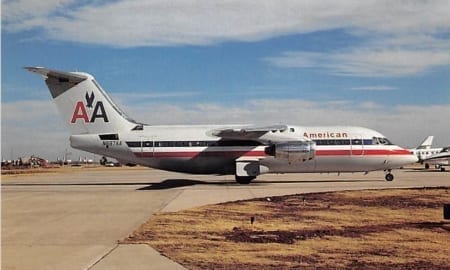 BAe 146-200, American Airlines