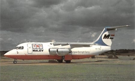 BAe 146-200, Malev TNT