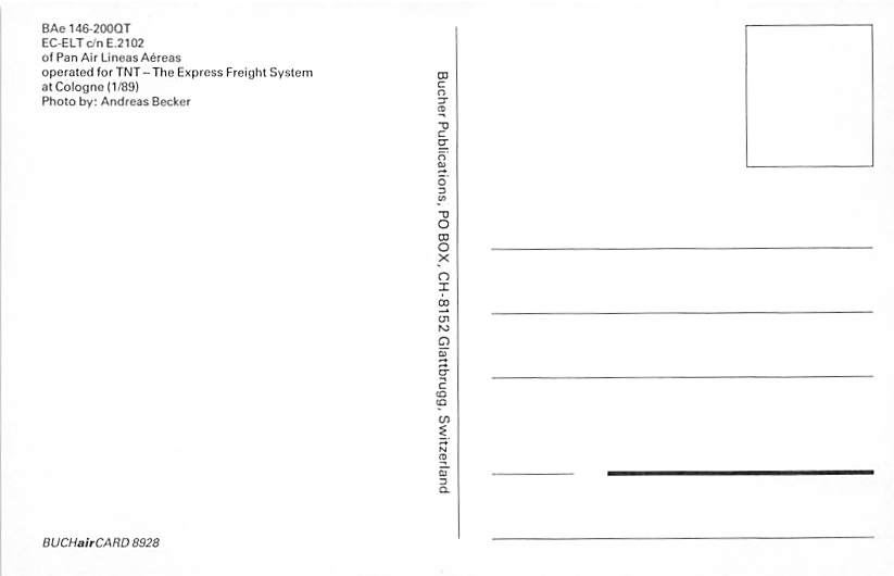 BAe 146-200, Pan Air Lineas Aereas