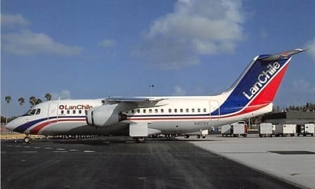 BAe 146-200, Lan Chile