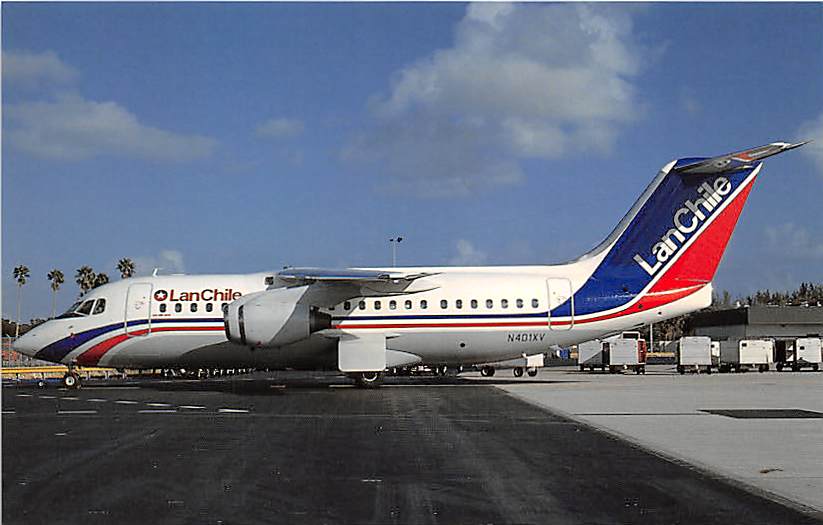 BAe 146-200, Lan Chile