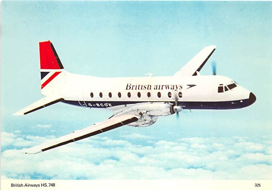 BAe HS-748, British Airways