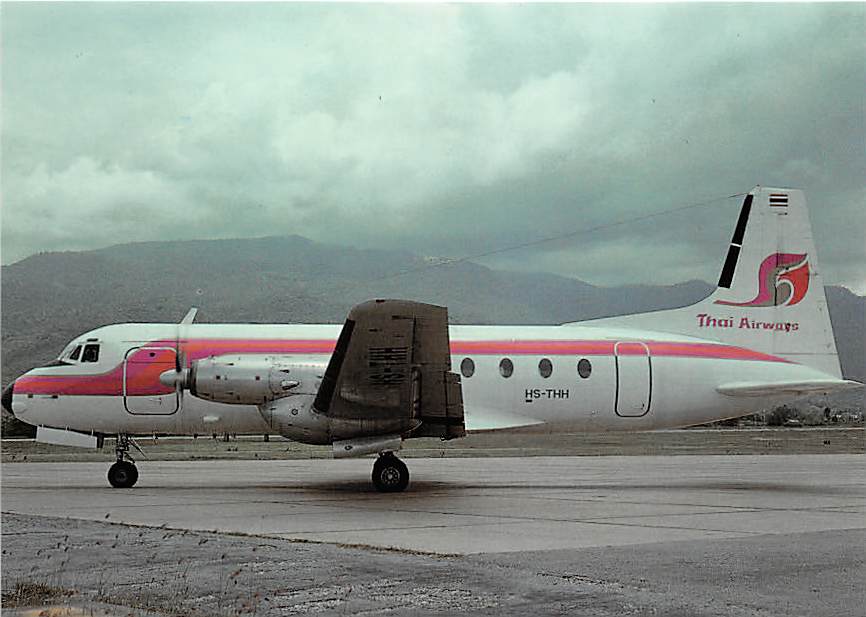BAe HS-748, Thai Airways, Chiang Mai
