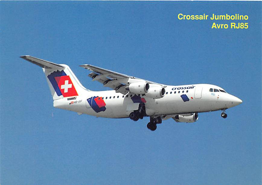 BAe Avro RJ-85, Crossair