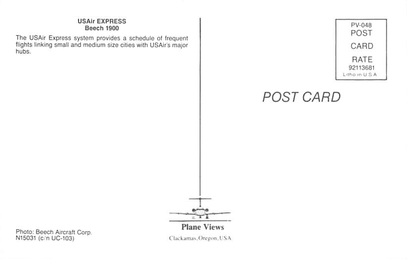 Beech 1900, USAir Express
