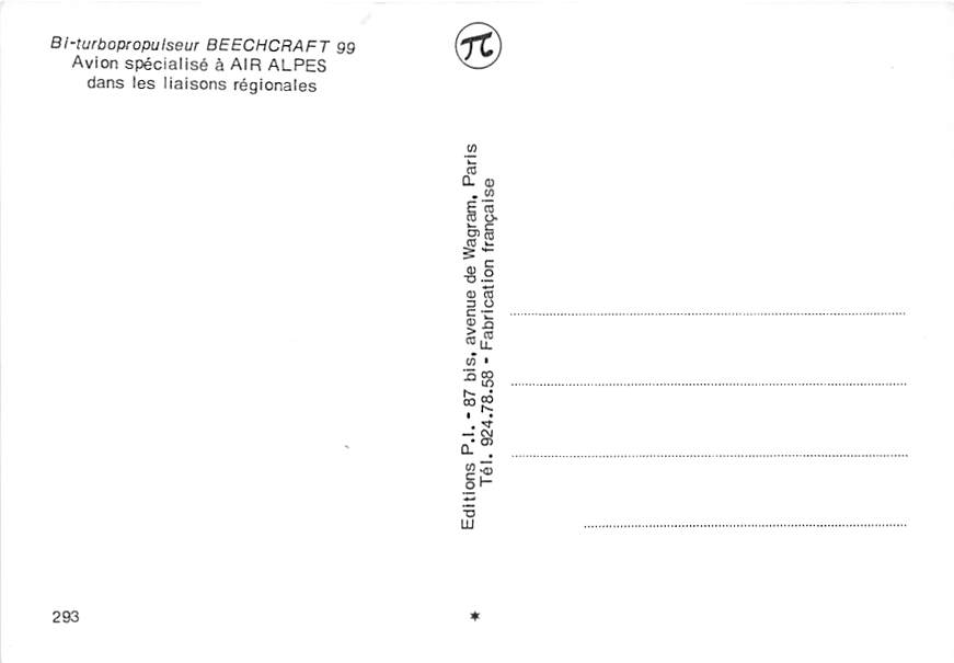Beech 99, Air Alpes