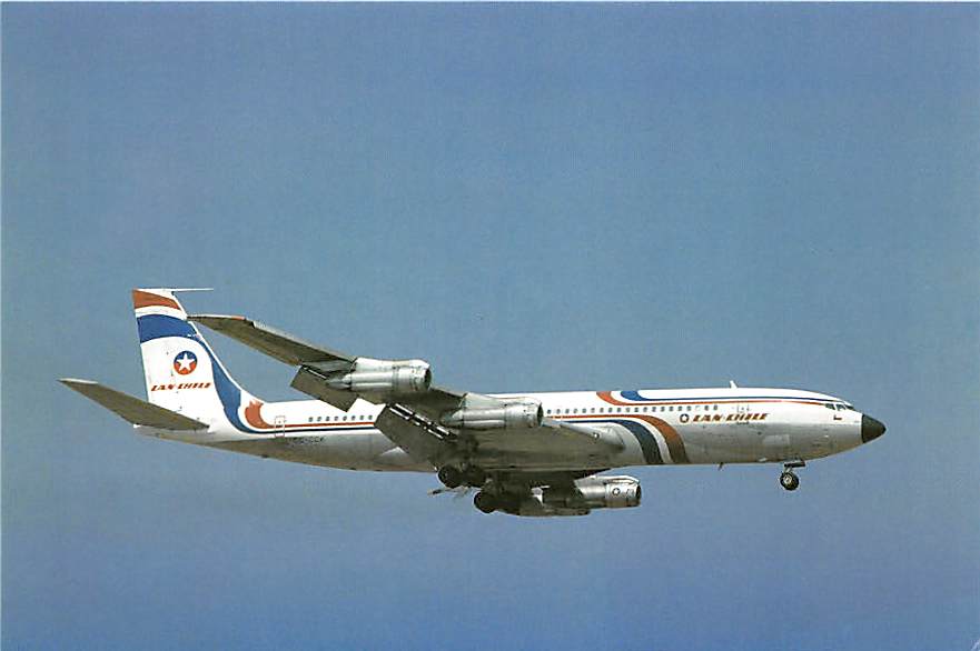 Boeing 707, Lan Chile
