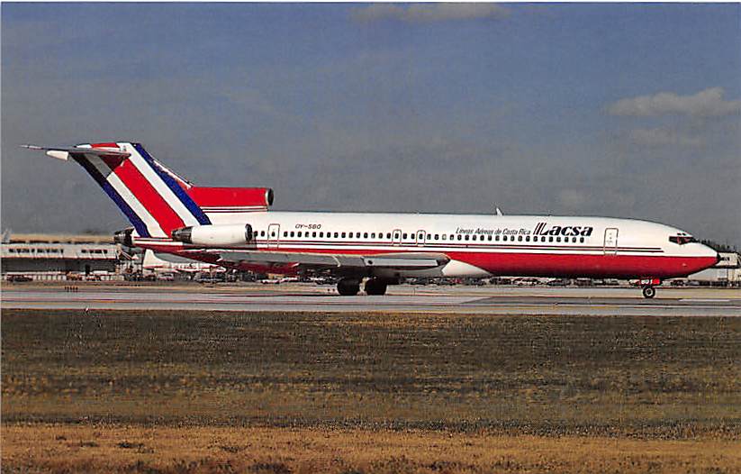 Boeing 727, LACSA Costa Rica