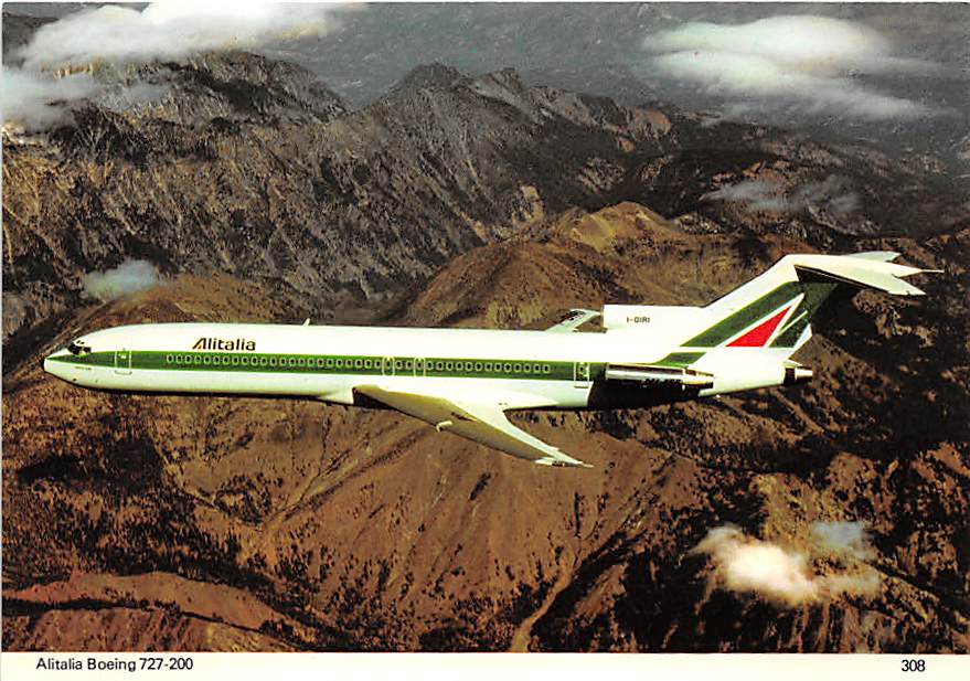 Boeing 727, Alitalia