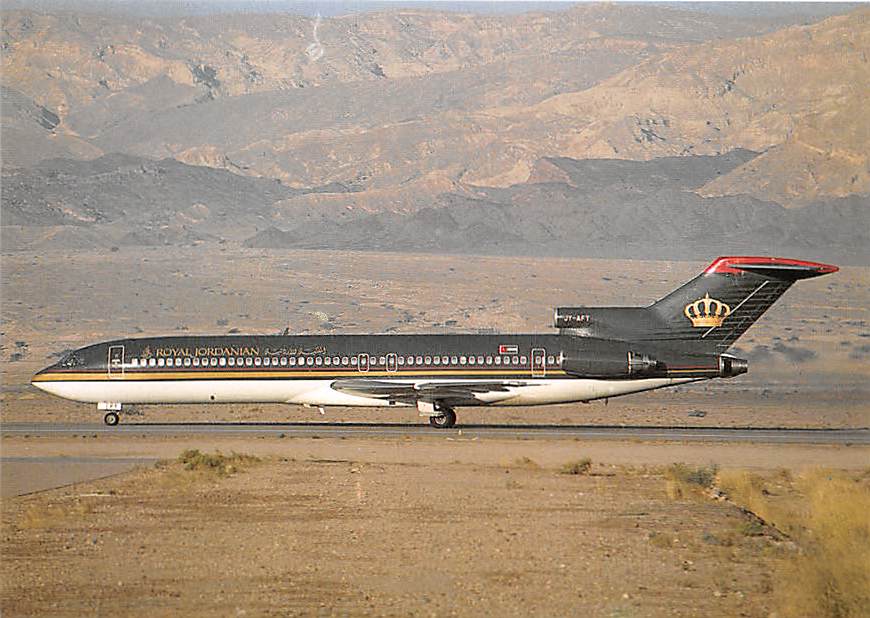 Boeing 727, Royal Jordanian, Aqaba