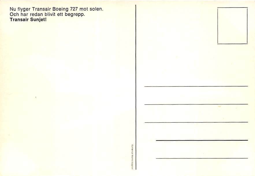 Boeing 727, Transair Sunjet