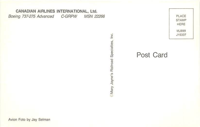 Boeing 737, Canadian Airlines International