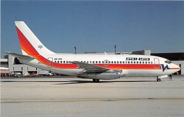 Boeing 737, Sahsa Honduras