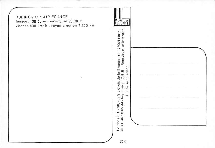 Boeing 737, Air France