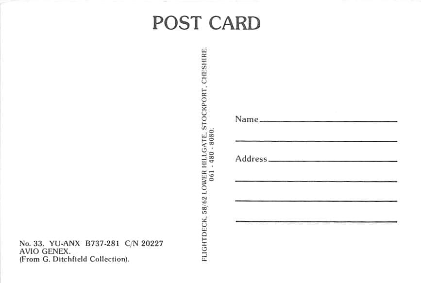 Boeing 737, Avio Genex