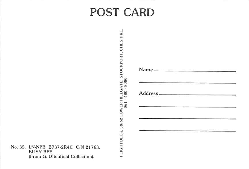 Boeing 737, Busy Bee