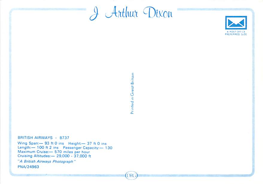 Boeing 737, British Airways