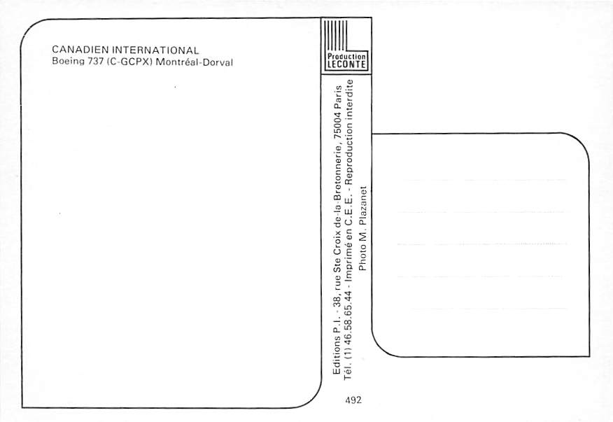 Boeing 737, Canadien International