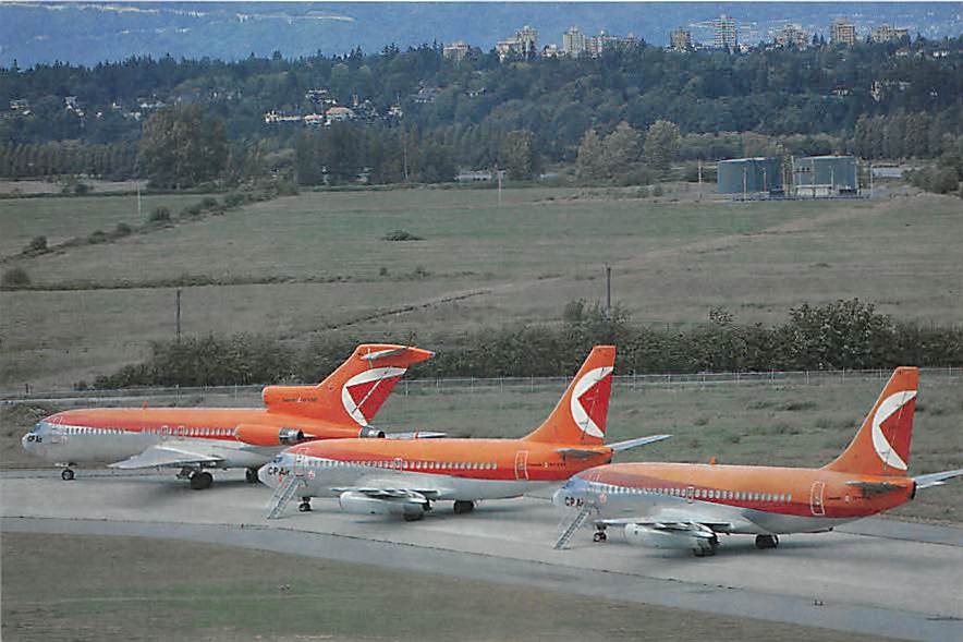 Boeing 737 und 727, CP Air