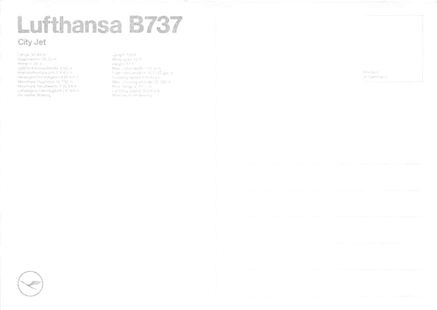 Boeing 737, Lufthansa