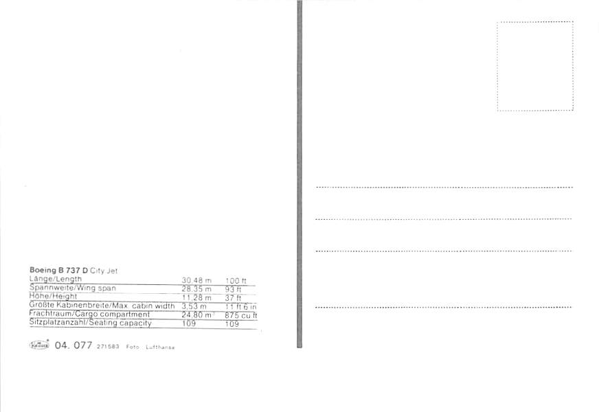 Boeing 737, Lufthansa
