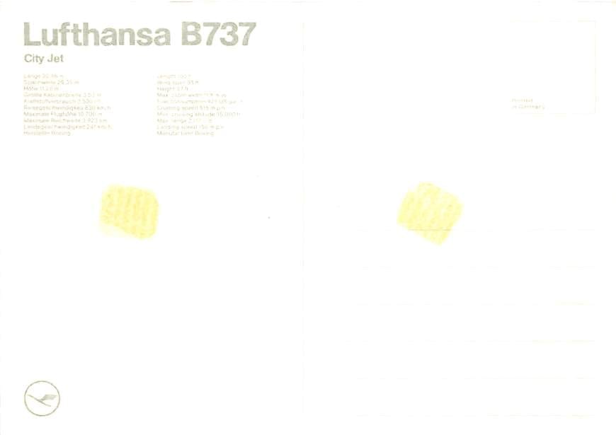 Boeing 737, Lufthansa