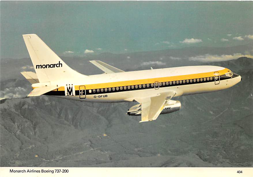 Boeing 737, Monarch Airlines
