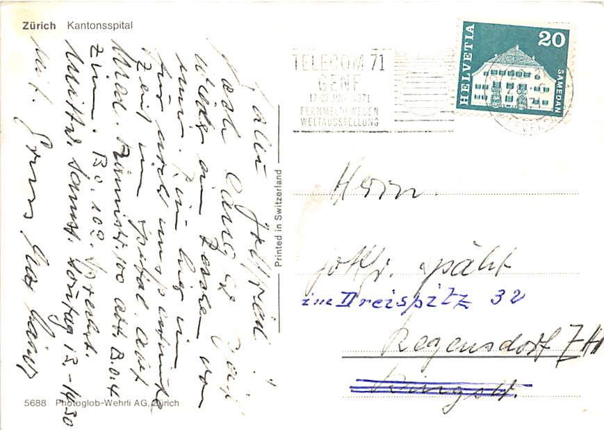 ZH - Zürich, Kantonsspital