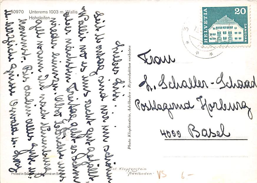 VS - Unterems, Hohgleifen