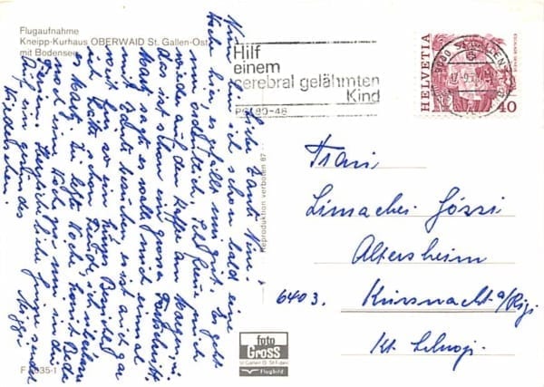 SG - St.Gallen, Kurhaus Oberwaid