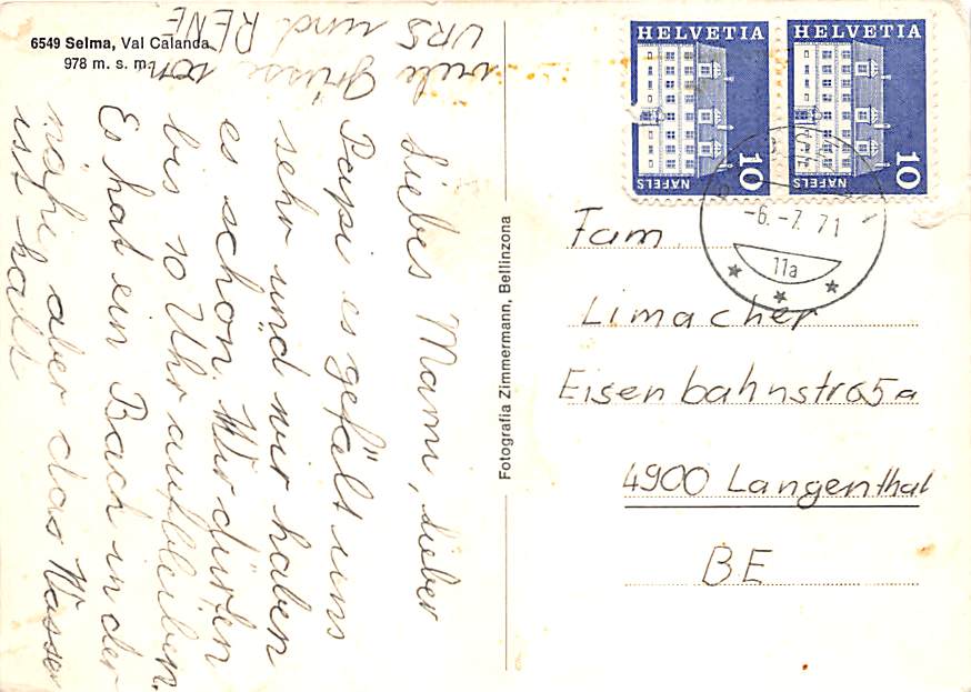 GR - Selma, Val Calanda